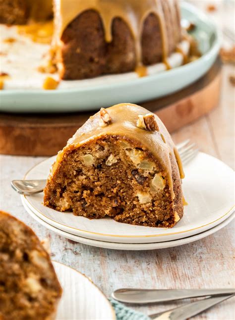 Pecan Apple Bundt Cake Recipe So Easy Oh Sweet Basil