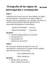 Rules For Using Question And Exclamation Marks In Spanish Course Hero