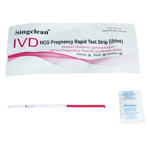 High Quality Hcg Rapid Test For Pregnancy Hcg Rapid Test Kit Strip