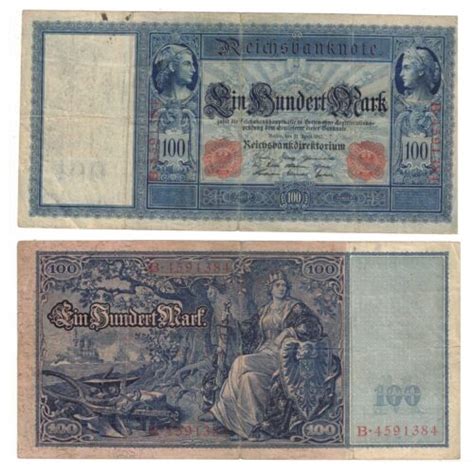 GERMANY 100 MARK 1910 NOTE BidCurios