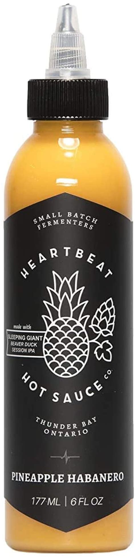 Heartbeat Pineapple Hot Sauce Chili Heat Hot Sauce In Canada