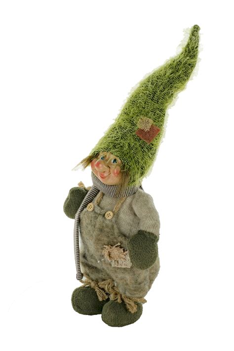 The Holiday Aisle Green Smiling Forest Gnome Wayfair