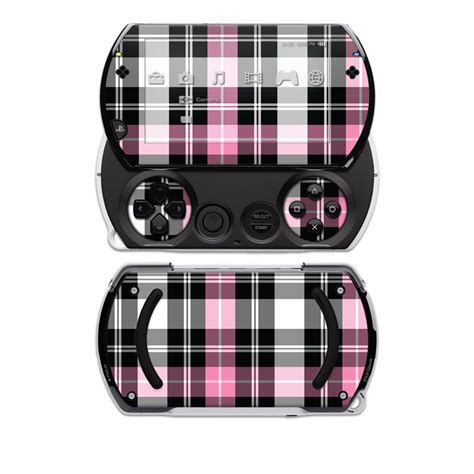 Pink Plaid PSP go Skin | iStyles