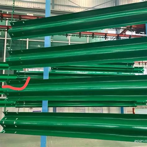 Guardrail Crash Barrier Hot Dipped Galvanized Highway Guardrail W Beam For Traffic Safety China