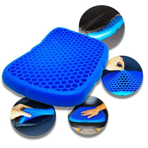 Supermedy Egg Sit Assento Almofada Gel Silicone Ovo Ortop Dico