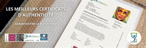 Certificats D Authenticit Blockchain Pour Les Artistes Les Galeristes