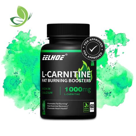 Super L Carnitine 1000 Mg丨plus Calcium丨boost Metabolism Boost Muscle