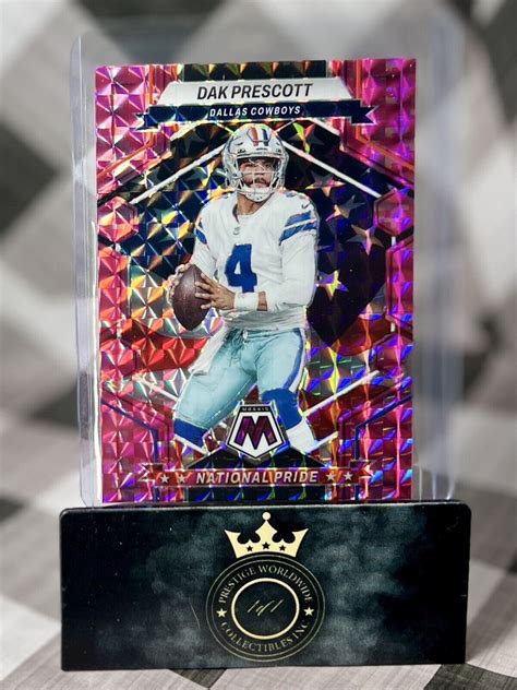 Dak Prescott Mosaic Pink Camo National Pride Prizm Dallas