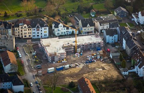 Bochum Aus Der Vogelperspektive Baustelle Zum Neubau Einer