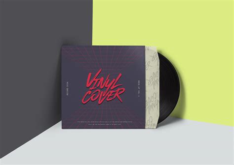 Vinyl Sleeve Mockup - Volontariat