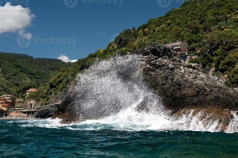 cinque terre night view panorama 20419640 Stock Photo at Vecteezy