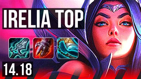 IRELIA Vs GAREN TOP 9 Solo Kills 500 Games NA Grandmaster 14