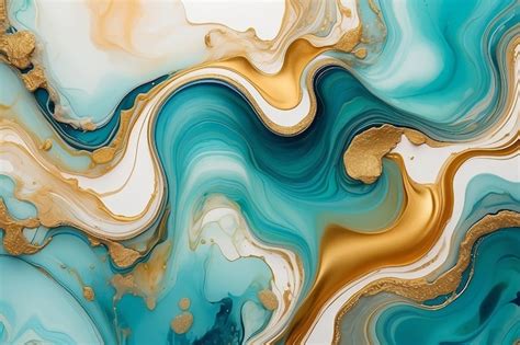 Premium Photo Natural Luxury Abstract Fluid Art Painting In Alcohol