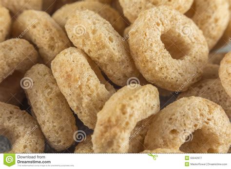 Oat Cereal Stock Image Image Of Closeup Macro Toasted 55042977