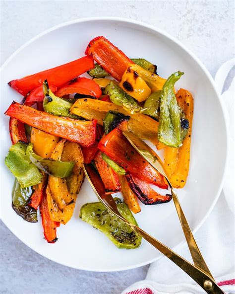 Epic Roasted Bell Peppers A Couple Cooks