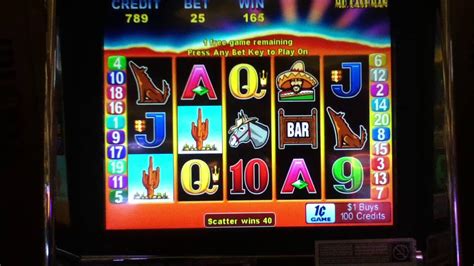 Mr Cashman Tequila Sunrise Penny Video Slot Machine With Bonus Las