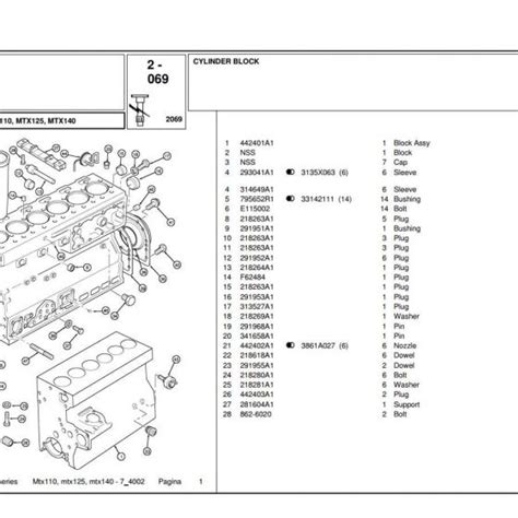 Mccormick Tractor Mtx Mtx Mtx Parts Catalog