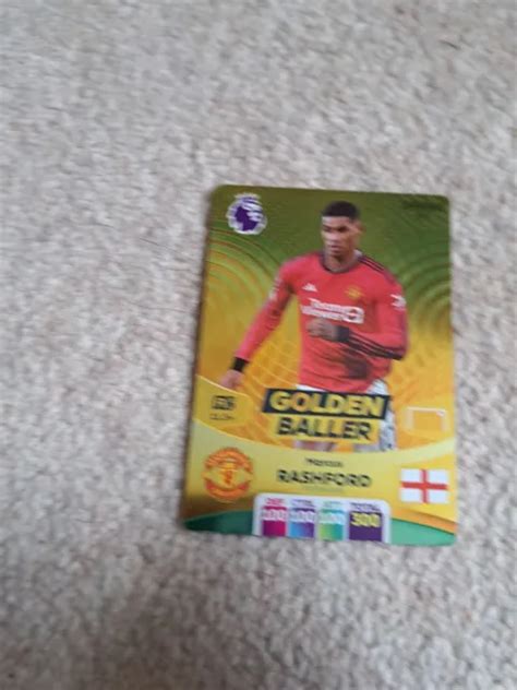 Panini Adrenalyn Xl Premier League Marcus Rashford Golden