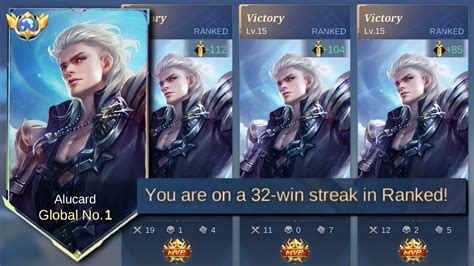 Top Global Alucard Winrate Secret Build And Emblem