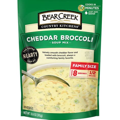 Cheddar Broccoli Soup Mix Bear Creek