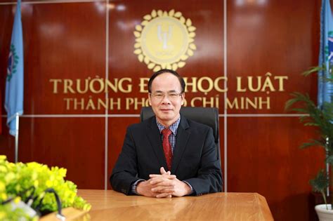 Pgsts Vũ Văn Nhiêm Phát Triển Trường Đại Học Luật Tphcm Thành