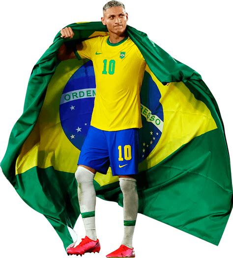 Richarlison Brazil football render - FootyRenders