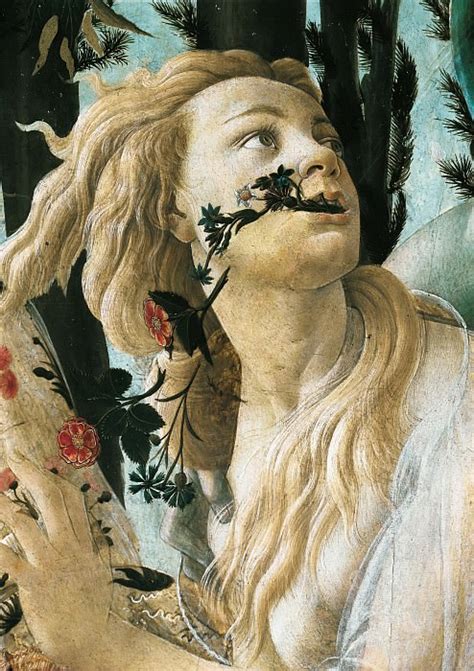 Spring Primavera Detail Alessandro Botticelli