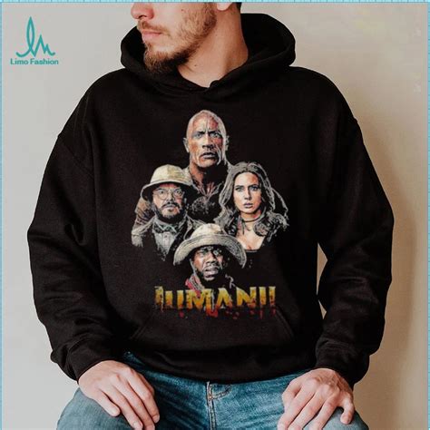 The Rock Jumanji Graphic Kevin Hart Comedy Shirt - Limotees