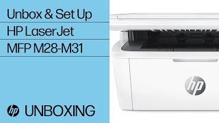 HP LaserJet Pro MFP M29w Printer Setup | HP® Support