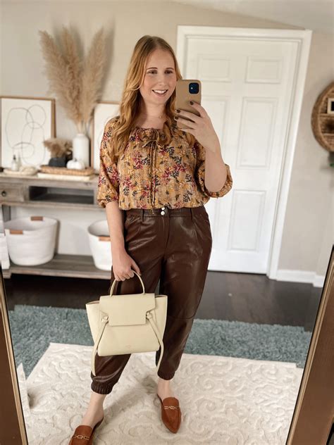 How To Style Faux Leather Pants Affordable By Amanda