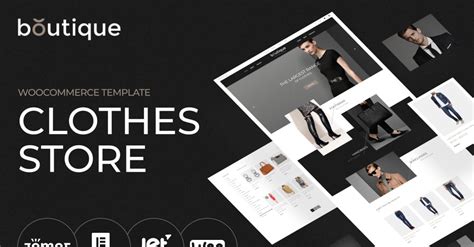 Boutique Magasin de vêtements Thème WooCommerce