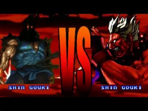 Mugen Snk Vs Capcom Ultemate Shin Gouki Vs Shin Gouki Youtube