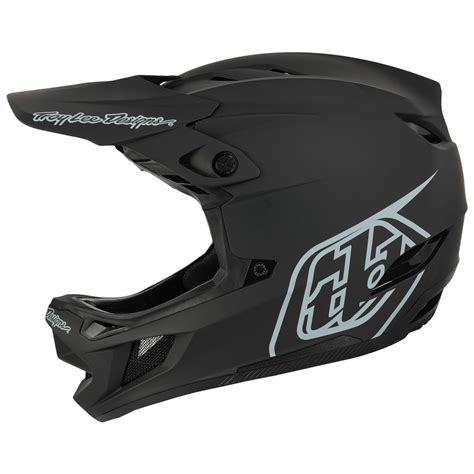 Troy Lee Designs D4 Polyacrylite Mips Helmet Stealth Black Bike24