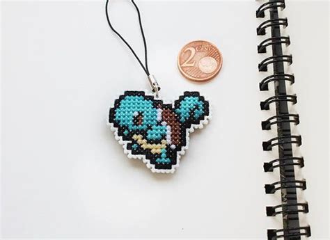 Llavero Squirtle Pokémon punto de cruz Etsy Punto de cruz de