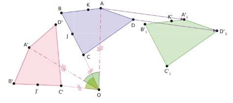 Translation et rotation cours de maths en 4ème en PDF