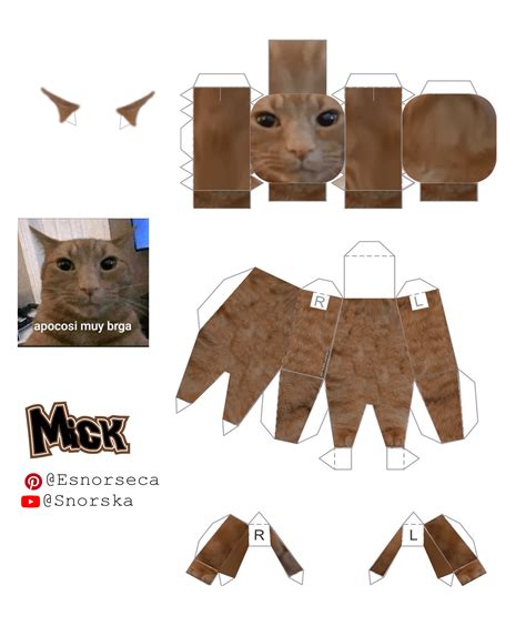 Papercraft Templates Minecraft Animals