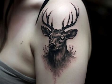 Deer Antler Tattoo Meaning: Symbolism and Interpretations