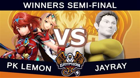 PK Lemon Pyra And Mythra Vs JayRay Wii Fit Trainer Winners Quarter