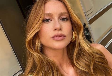 Marina Ruy Barbosa Ser Ruiva Faz Parte Da Minha Personalidade