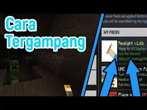 Cara Pasang Addons Mods Di Minecraft PE 1 14 1 15 2020 YouTube