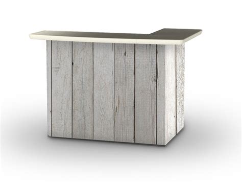 Gracie Oaks Alvy Gracie Oaks Bar Counter With Steel Frame Material