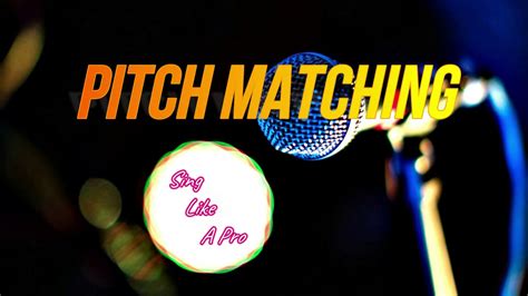 Pitch Matching Exercise Vocal Pitch Practice Track For Beginners