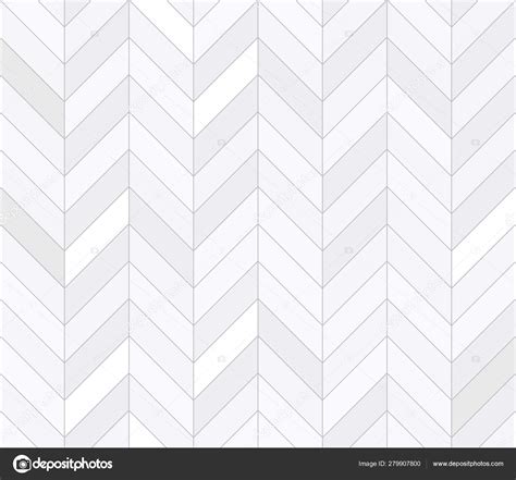 White Tiles Seamless Pattern Chevron Stock Vector Kovalto