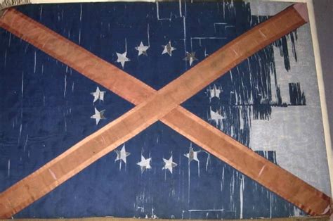 This Is The Battle Flag Of 60th Alabama Regiment Of The War Between The