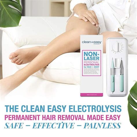 Clean And Easy Deluxe Home Electrolysis 家庭用電気脱毛器 並行輸入品 無痛 顔 体 非レーザー 永久脱毛 Ay015grkjn アメリカ輸入プロ