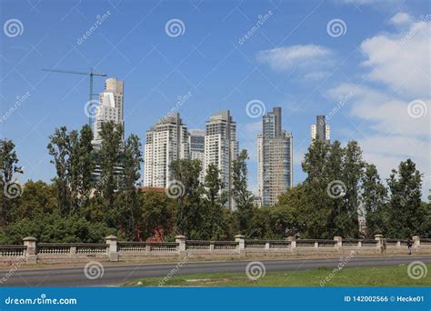 Skyline of Buenos Aires stock photo. Image of skyline - 142002566