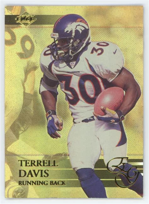 2000 Collector S Edge EG Terrell Davis Denver Broncos 111 EBay