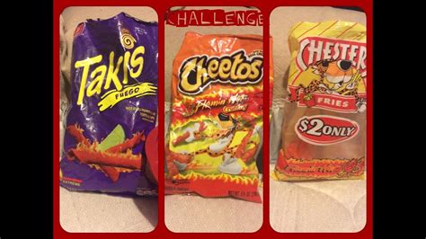 Hot Cheetos And Takis CHALLENGE YouTube