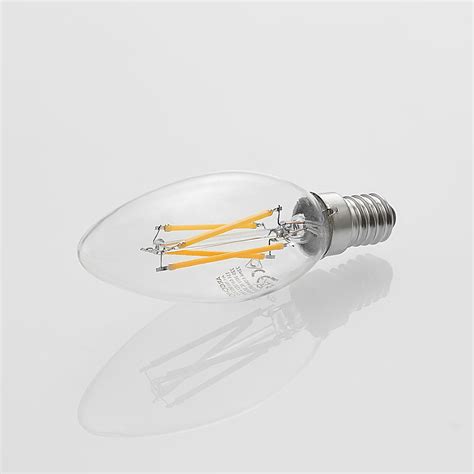 Ampoule Led Filament E W Bougie Dim X Luminaire Fr