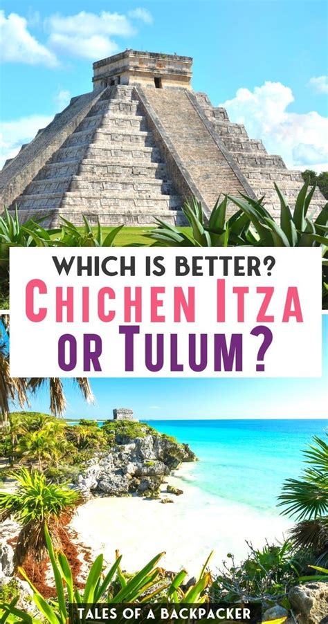 Chichen Itza Vs Tulum Mayan Ruins In Mexico Artofit